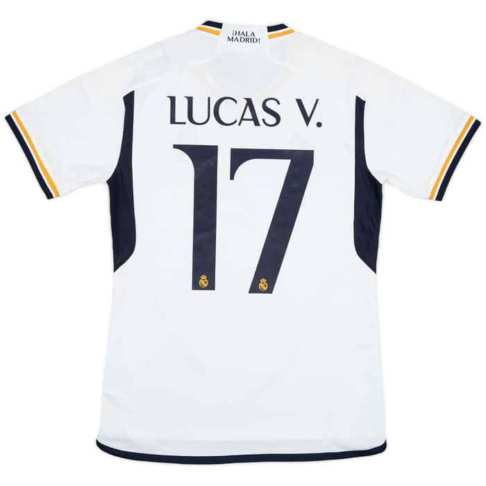 2023-24 Real Madrid Home Shirt Lucas V. #17 (M)