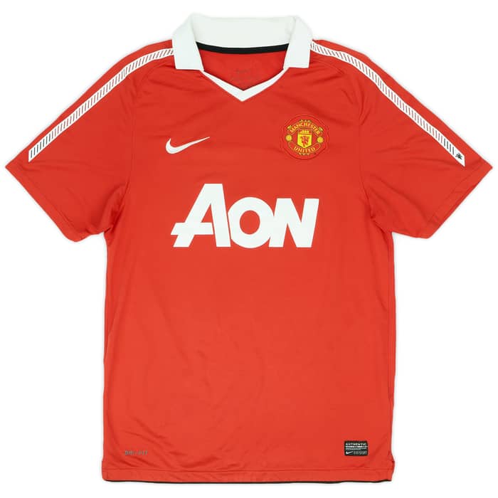 2010-11 Manchester United Home Shirt Rooney #10 - 7/10 - (S)