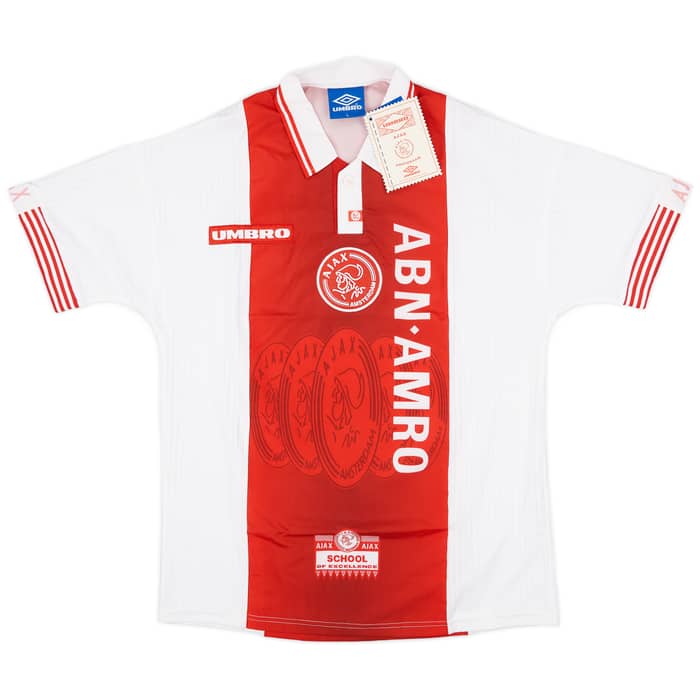 1997-98 Ajax Home Shirt F.De Boer #4 (L)
