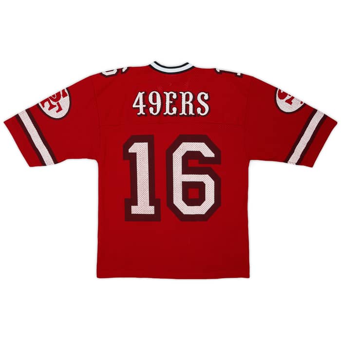1980s San Francisco 49ers #16 Am'Cap Sportswear Training Jersey - 7/10 - (One Size)