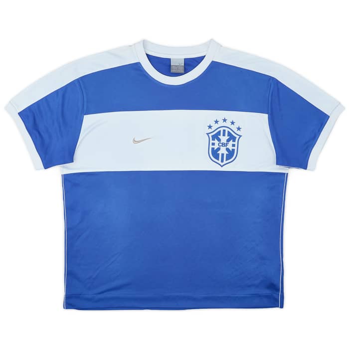 2002-03 Brazil Nike Training Shirt #10 - 6/10 - (L)