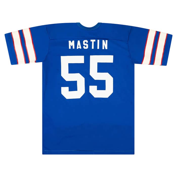 1980s Buffalo Bills Mastin #55 Rawlings Jersey (Home) L