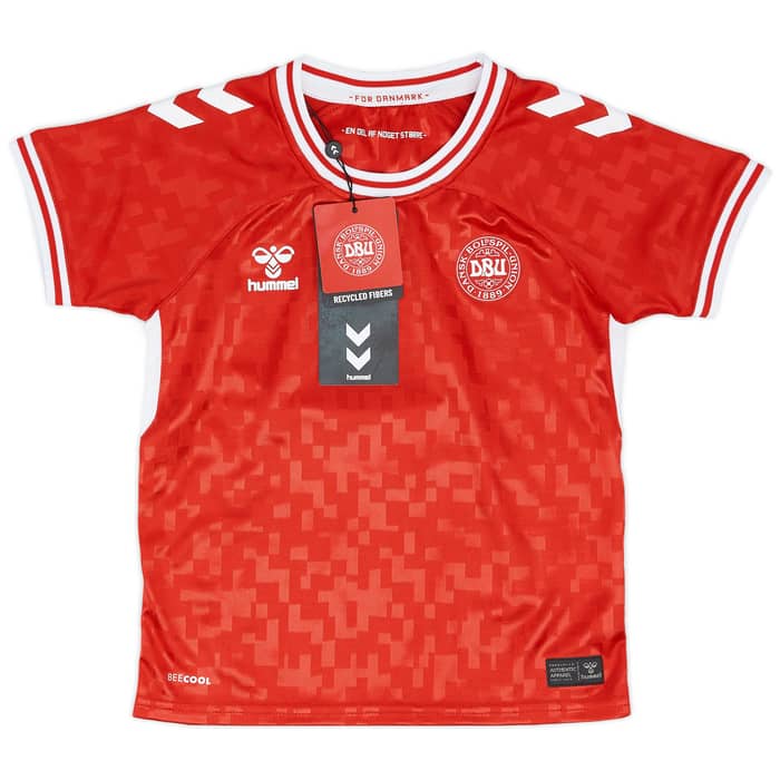 2024-25 Denmark Home Shirt & Shorts Kit (Little Kids)
