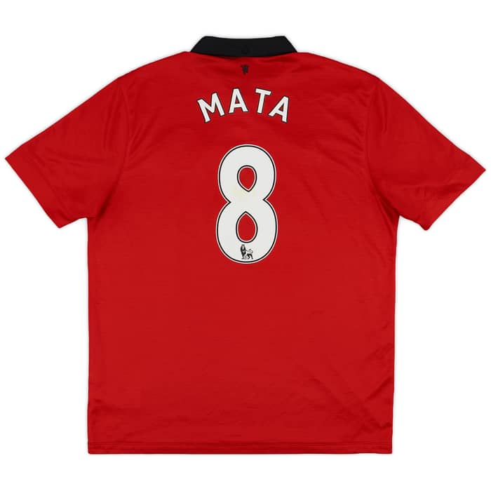 2013-14 Manchester United Home Shirt Mata #8 - 5/10 - (XL)