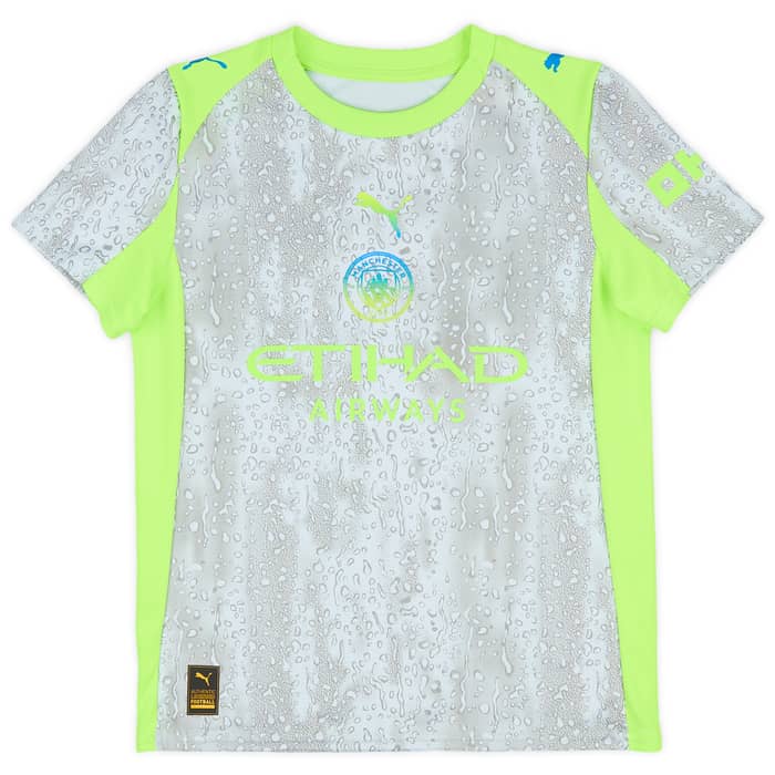 2025-26 Manchester City Third Shirt Cherki #10 (KIDS)