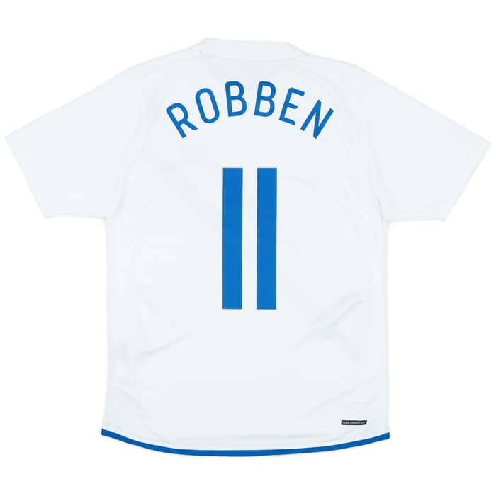 2006-08 Netherlands Away Shirt Robben #11 - 9/10 - (S)