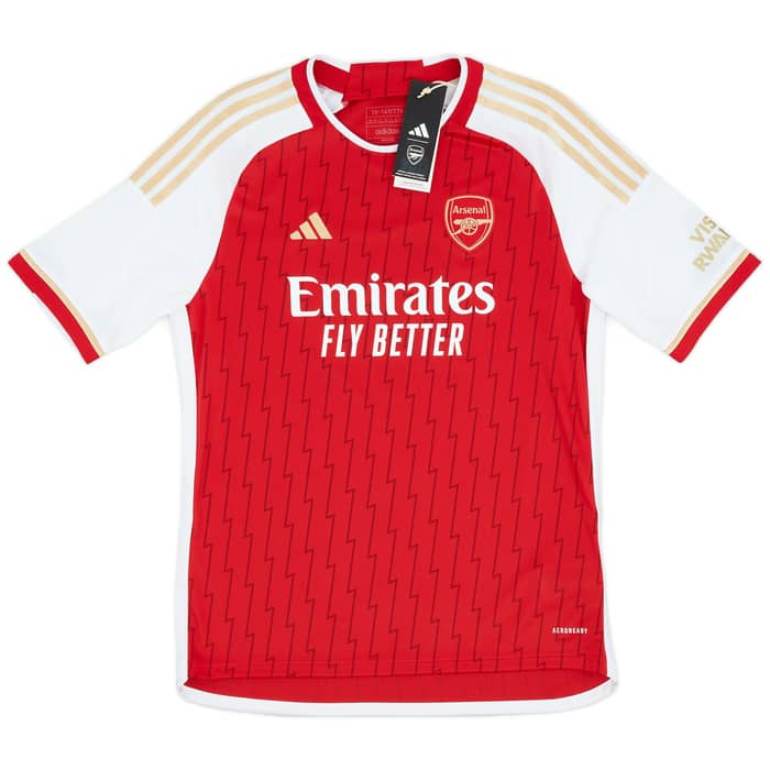 2023-24 Arsenal Home Shirt Rice #41 (KIDS)