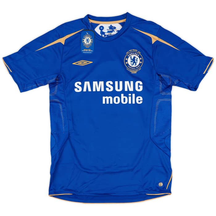 2005-06 Chelsea Centenary Home Shirt Lampard #8 (S)