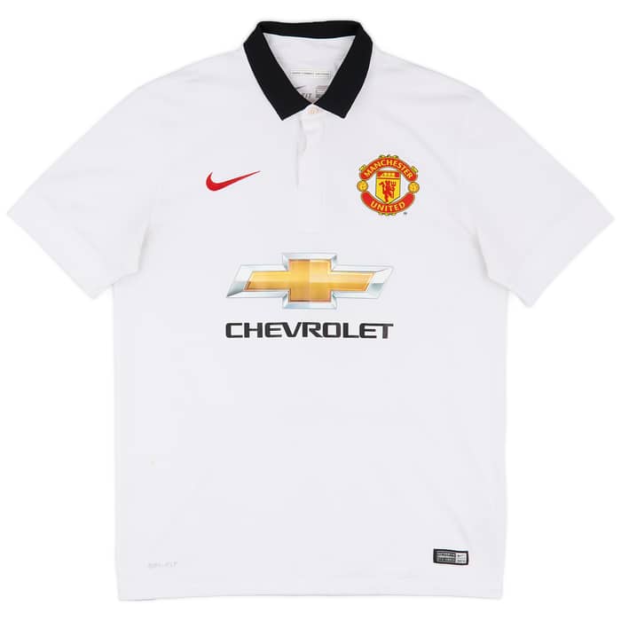 2014-15 Manchester United Away Shirt Mata #8 - 8/10 - (M)