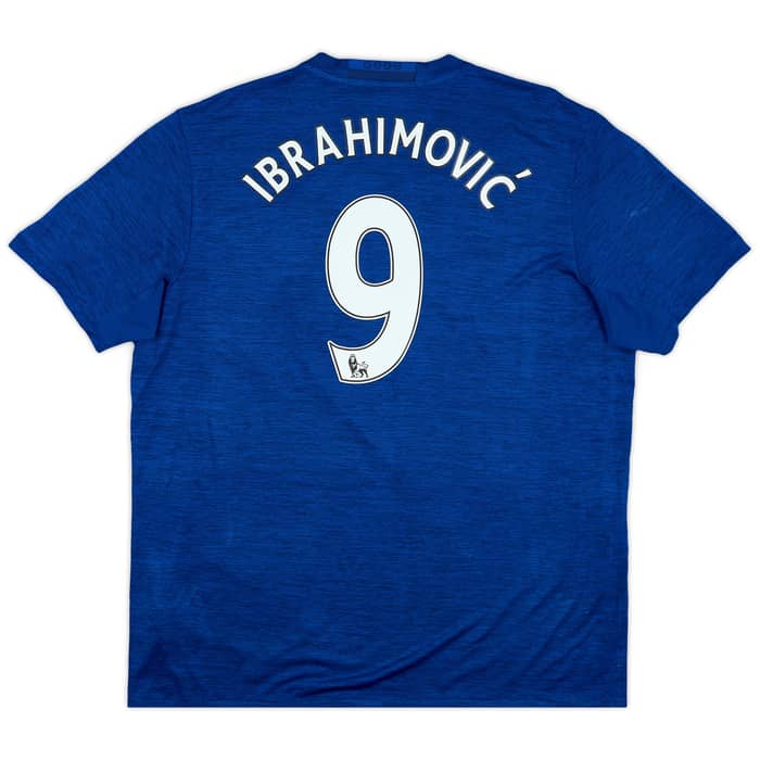 2016-17 Manchester United Away Shirt Ibrahimovic #9 - 6/10 - (XL)