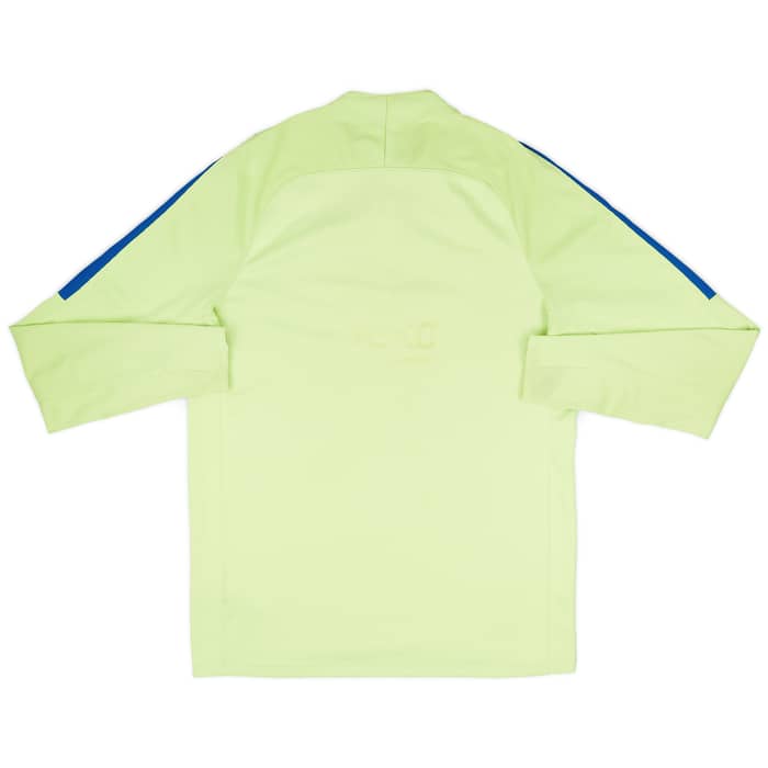 2017-18 Barcelona Nike 1/4 Zip Drill Top - 5/10 - (L)