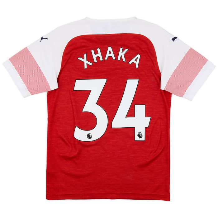 2018-19 Arsenal Home Shirt Xhaka #34 - 7/10 - (S)