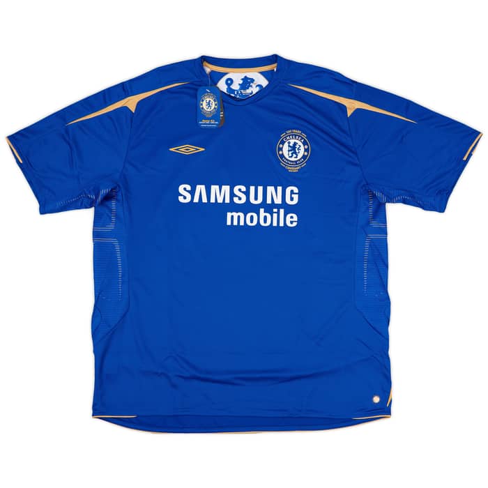 2005-06 Chelsea Centenary Home Shirt Drogba #15 (3XL)