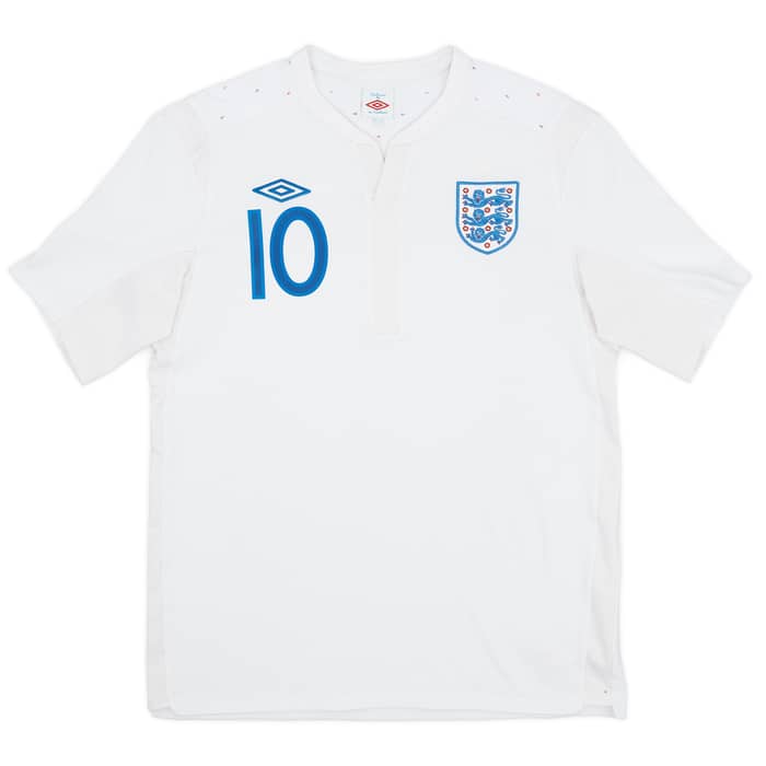 2010-11 England Home Shirt Rooney #10 - 5/10 - (L)
