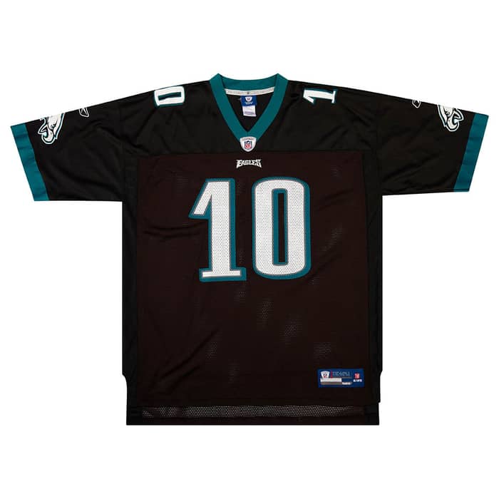 2008-09 Philadelphia Eagles Jackson #10 Reebok On Field Jersey (Alternate) XXL