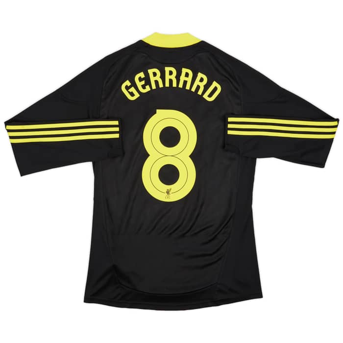 2010-11 Liverpool Third L/S Shirt Gerrard #8 - 5/10 - (S)