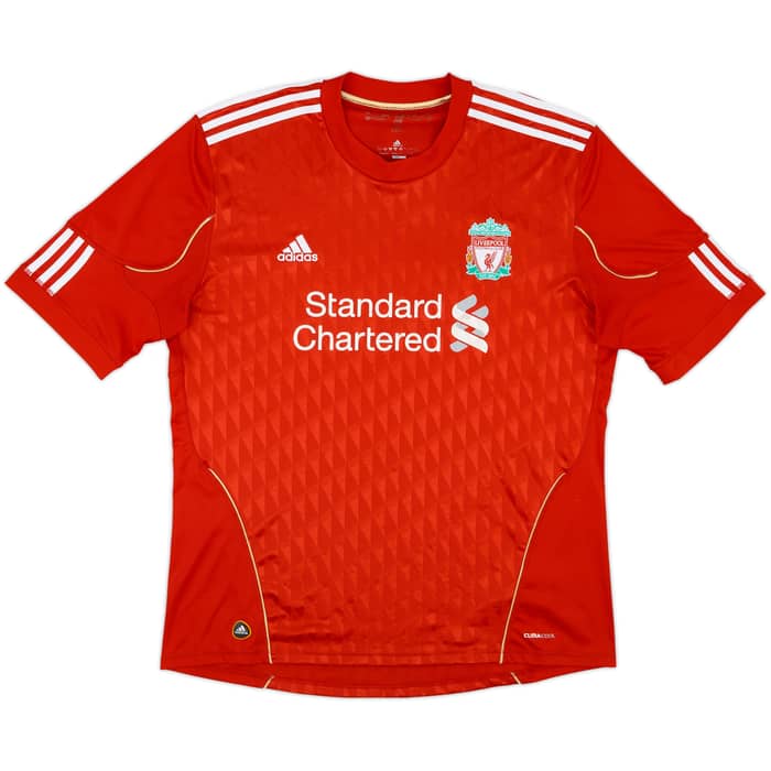 2010-12 Liverpool Home Shirt Suarez #7 - 5/10 - (XL)