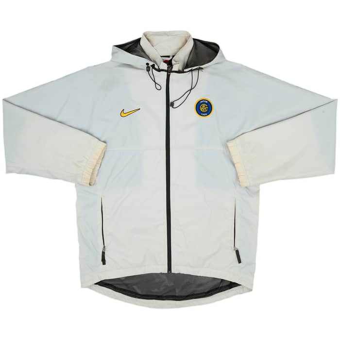 1999-00 Inter Milan Nike Hooded Rain Jacket - 5/10 - (S)
