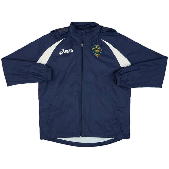 2010-11 Lecce Asics Hooded Track Jacket - 5/10 - (M)