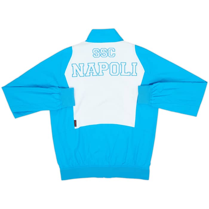 2017-18 Napoli Kappa Tracksuit - 7/10 - (S)