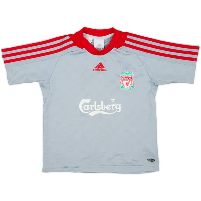 2008-09 Liverpool Away Shirt & Shorts - 7/10 - (5-6 Years)