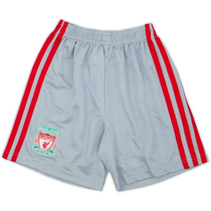2008-09 Liverpool Away Shirt & Shorts - 7/10 - (5-6 Years)