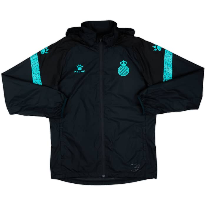 2020-21 Espanyol Kelme Hooded Track Jacket - 10/10 - (M)
