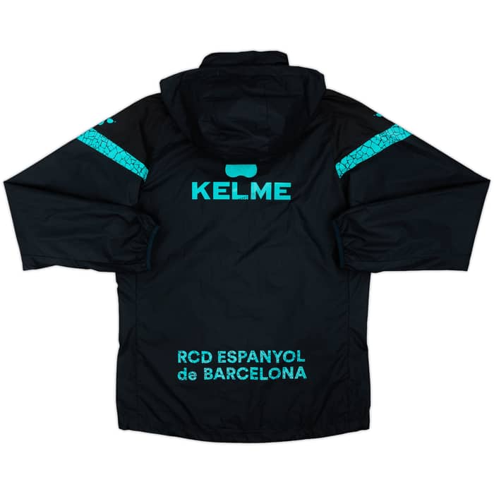 2020-21 Espanyol Kelme Hooded Track Jacket - 10/10 - (M)