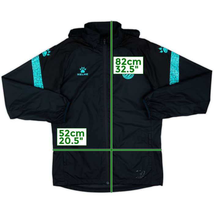 2020-21 Espanyol Kelme Hooded Track Jacket - 10/10 - (M)