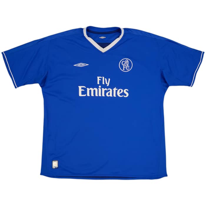 2003-05 Chelsea Home Shirt Drogba #15 - 8/10 - (XL)