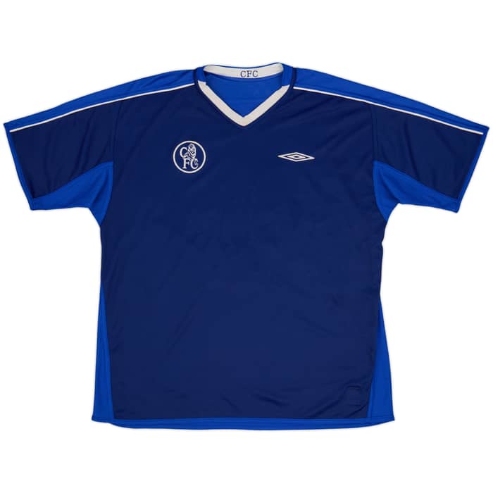 2003-05 Chelsea Home Shirt Drogba #15 - 8/10 - (XL)
