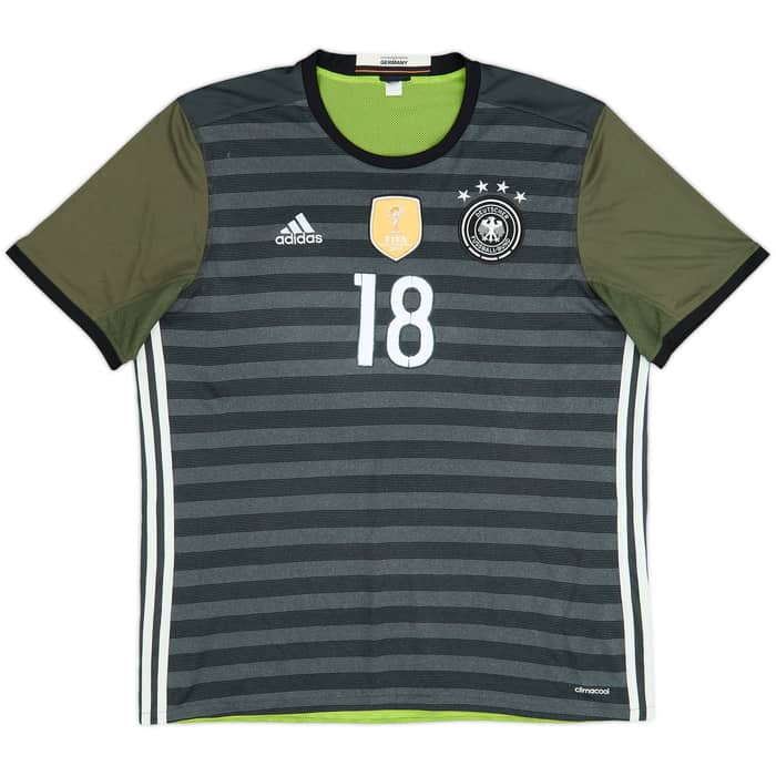 2015-17 Germany Away Shirt Kroos #18 - 8/10 - (XL)