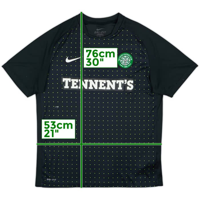 2011-12 Celtic Nike Training Shirt - 4/10 - (L)