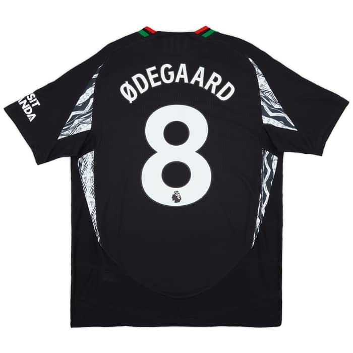2024-25 Arsenal Authentic Away Shirt Odegaard #8