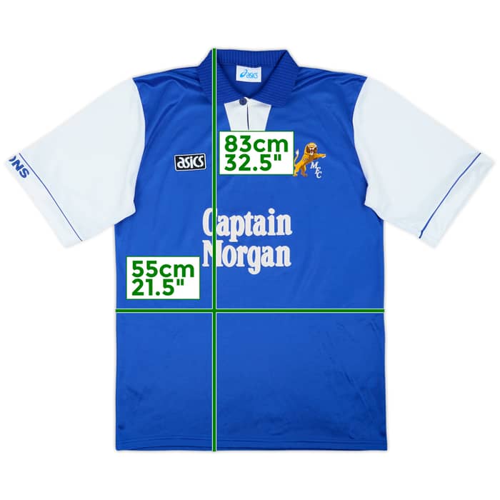 1994-96 Millwall Home Shirt - 8/10 - (L)