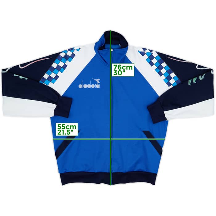 1990 Italy Diadora Track Jacket - 3/10 - (S)