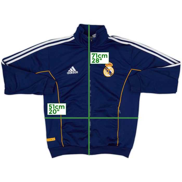 1999-00 Real Madrid adidas Track Jacket - 5/10 - (XL.Boys)
