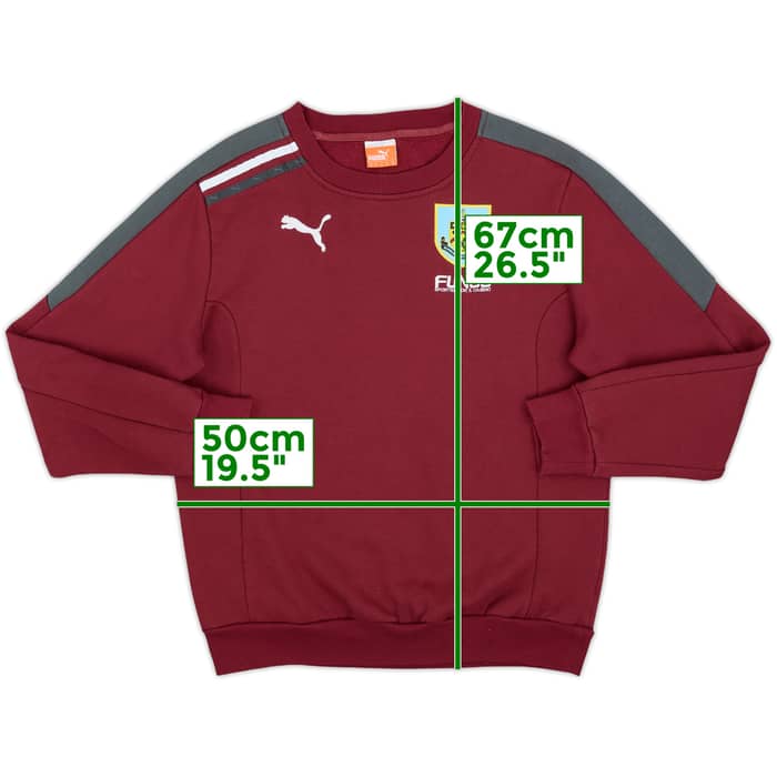 2011-12 Burnley Puma Sweat Top - 8/10 - (M)