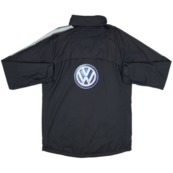 2017-18 Wolfsburg Nike Staff Issue Hooded Rain Jacket JS - 7/10 - (L)