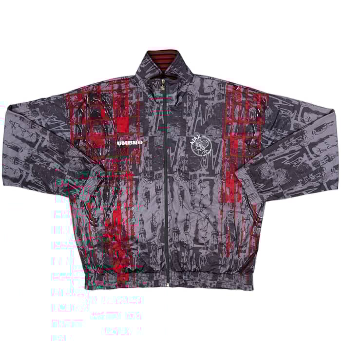 1995-96 Ajax Umbro Track Jacket - 9/10 - (XXL)