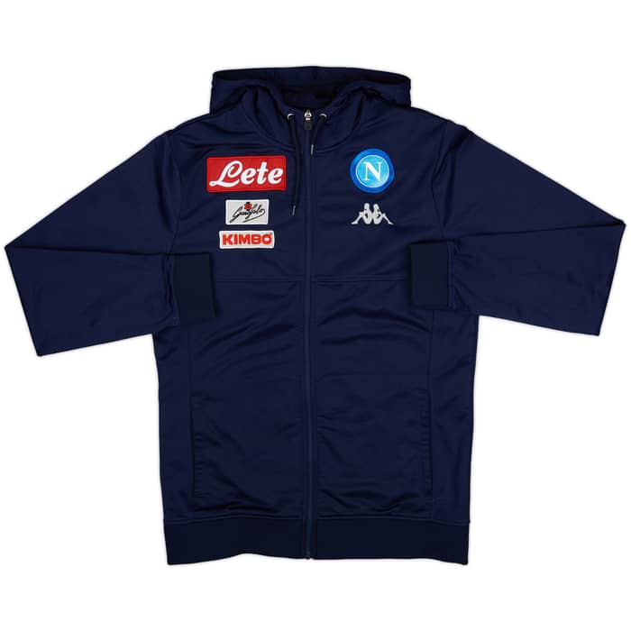 2017-18 Napoli Kappa Tracksuit - 9/10 - (L)