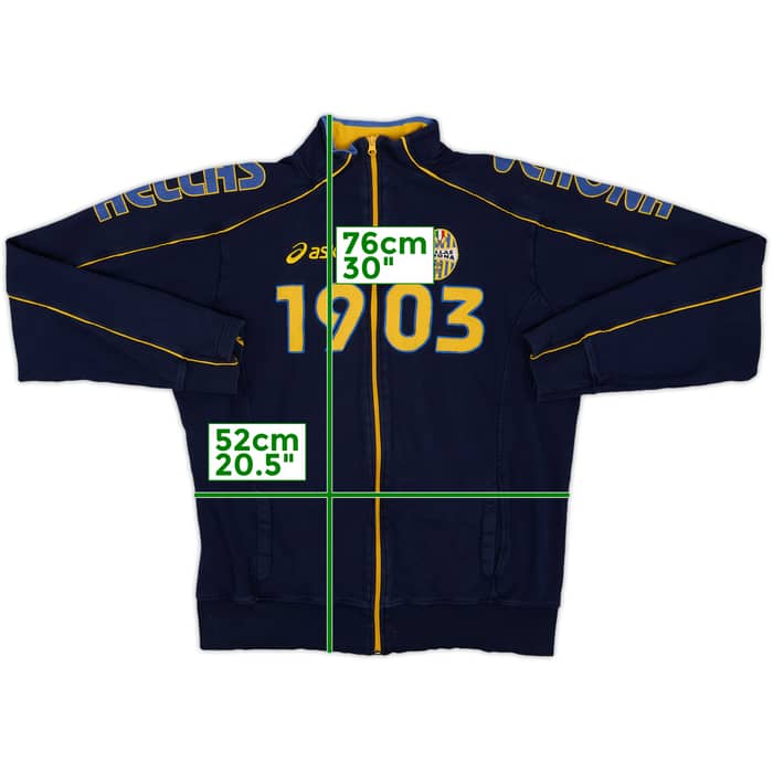2006-08 Hellas Verona Asics Track Jacket - 8/10 - (XXL)