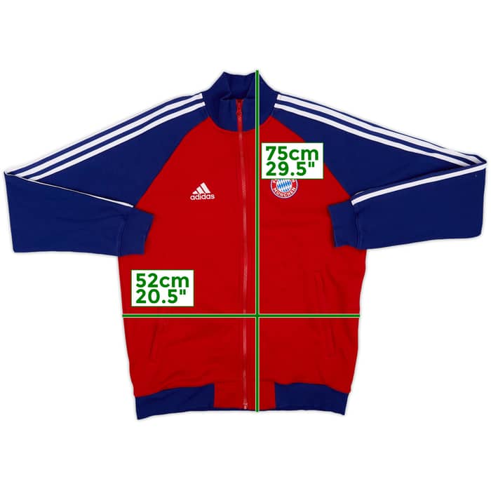 2021-22 Bayern Munich adidas Track Jacket - 8/10 - (M)