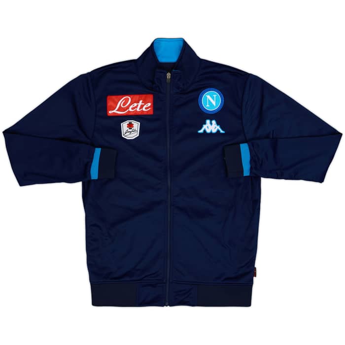 2015-16 Napoli Kappa Tracksuit - 9/10 - (M)