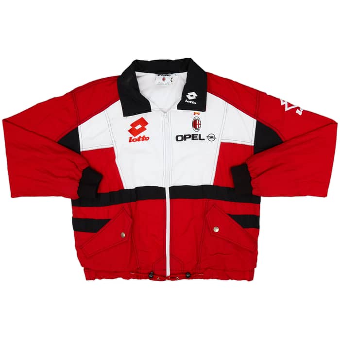 1995-96 AC Milan Lotto Tracksuit - 8/10 - (L)