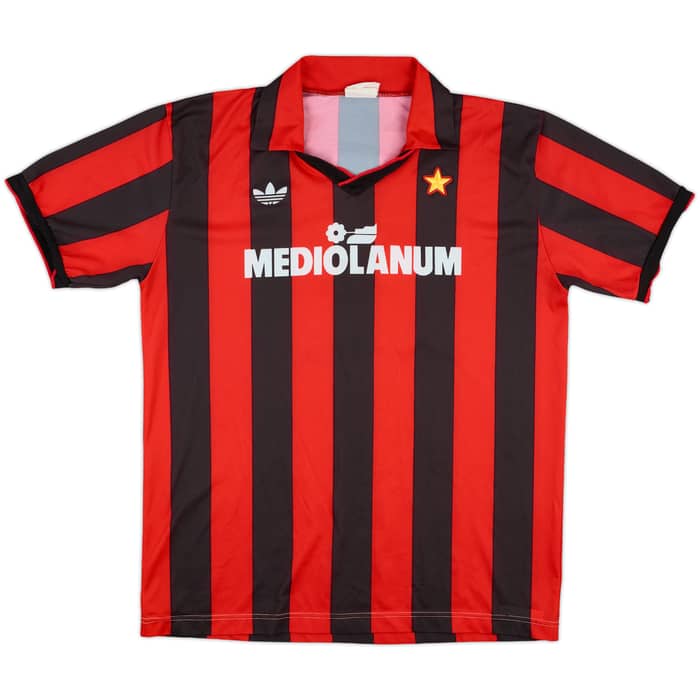 1990-91 AC Milan Home Shirt #2 - 8/10 - (L)