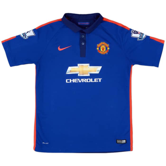 2014-15 Manchester United Third Shirt Di Maria #7 - 8/10 - (XL.Boys)