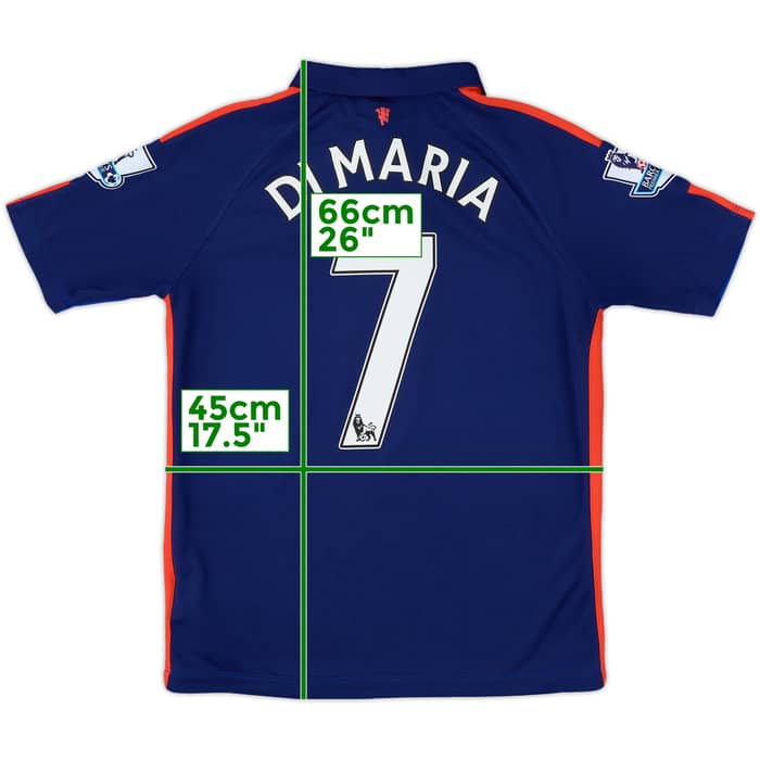 2014-15 Manchester United Third Shirt Di Maria #7 - 8/10 - (XL.Boys)