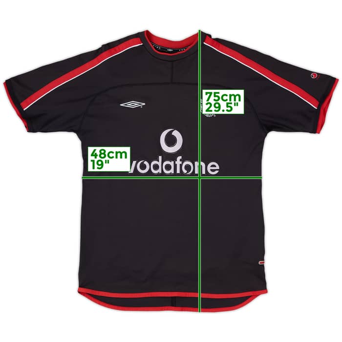 2000-01 Manchester United Umbro Training Shirt - 6/10 - (M)