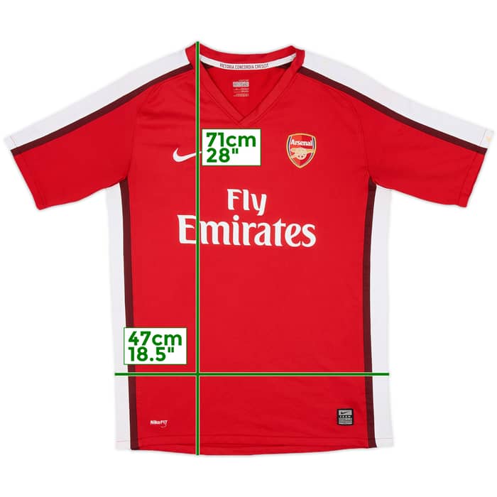 2008-10 Arsenal Home Shirt - 6/10 - (XL.Boys)